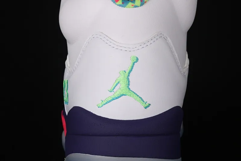 All categories Air Jordan Jordan series basketball shoes Air Jordan 5 Air Jordan 5 White Bel-Air AJ5 Joe 5 Fresh Prince 2020 version College Purple DB3335-100